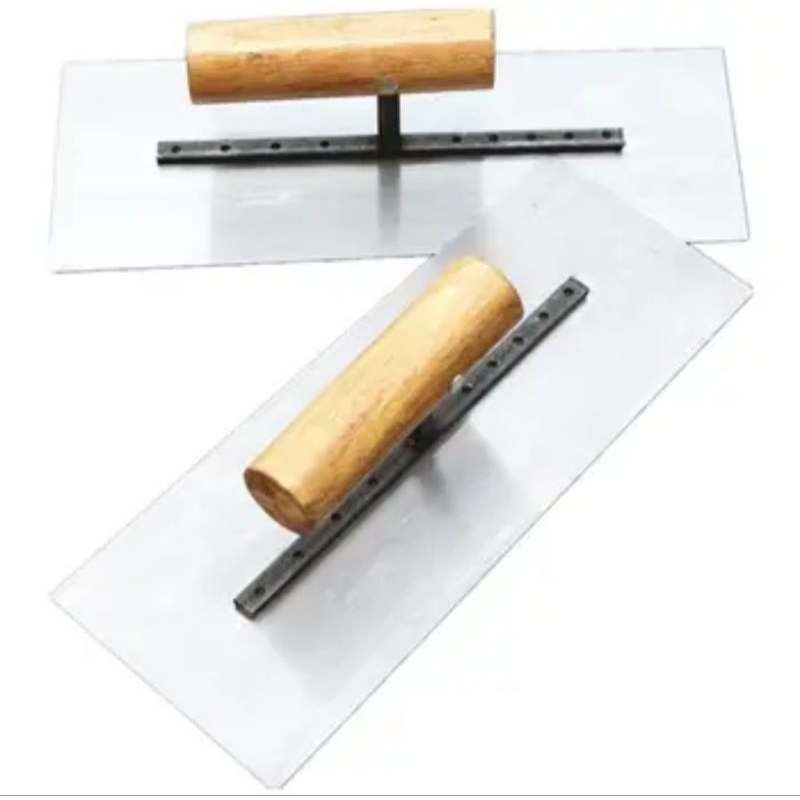 ROSKAM BESI RATA raskam untuk plaster tembok gagang kayu