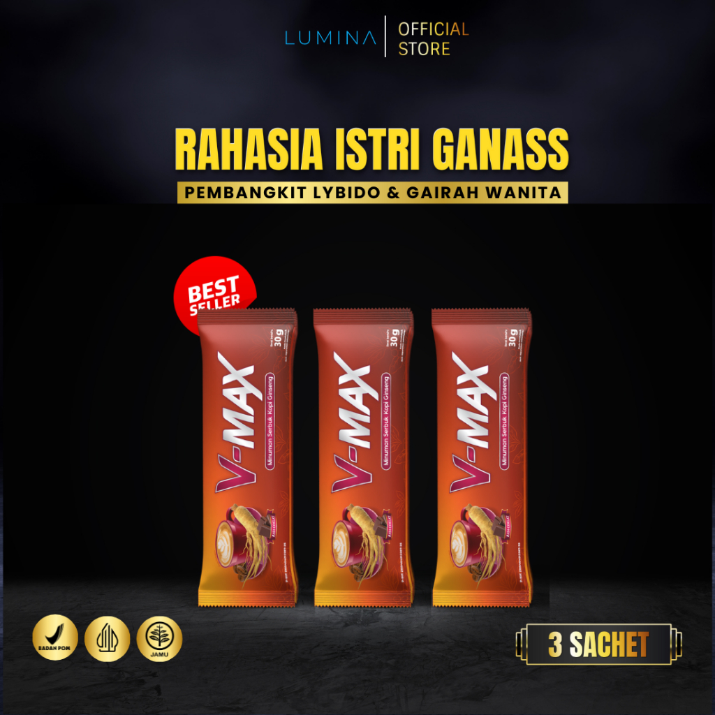 

Kopi V MAX Original Minuman Serbuk Kopi Ginseng & Cokelat Isi 3 Sachet