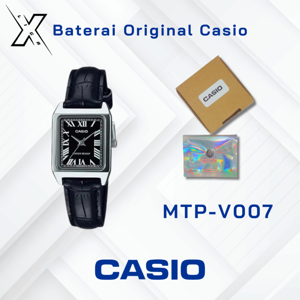 Baterai Jam Tangan Casio LTP-V007 Original