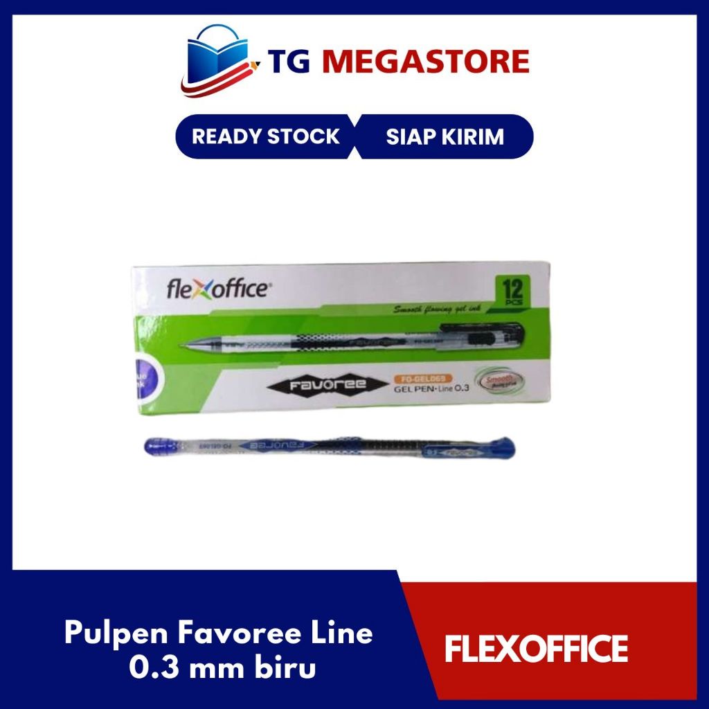 

Pulpen Flexoffice Favoree Line 0.3 mm