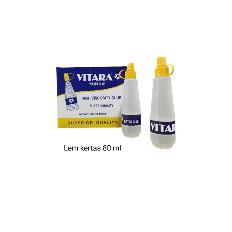 

lem kertas 80 ml per kotak isi 12