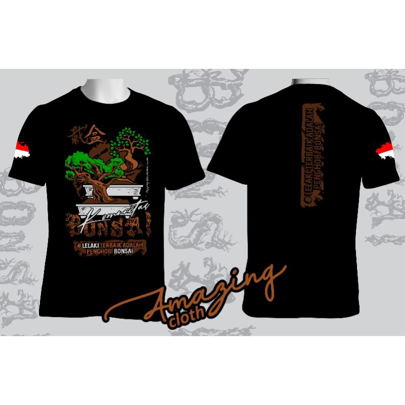 Kaos Bonsai Keren