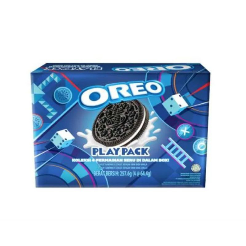 

Oreo play pack vanila & cokelat 239 gram limited edition idul Fitri