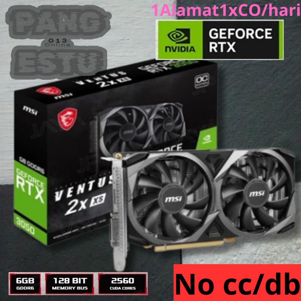 VGA MSI RTX3050 Ventus