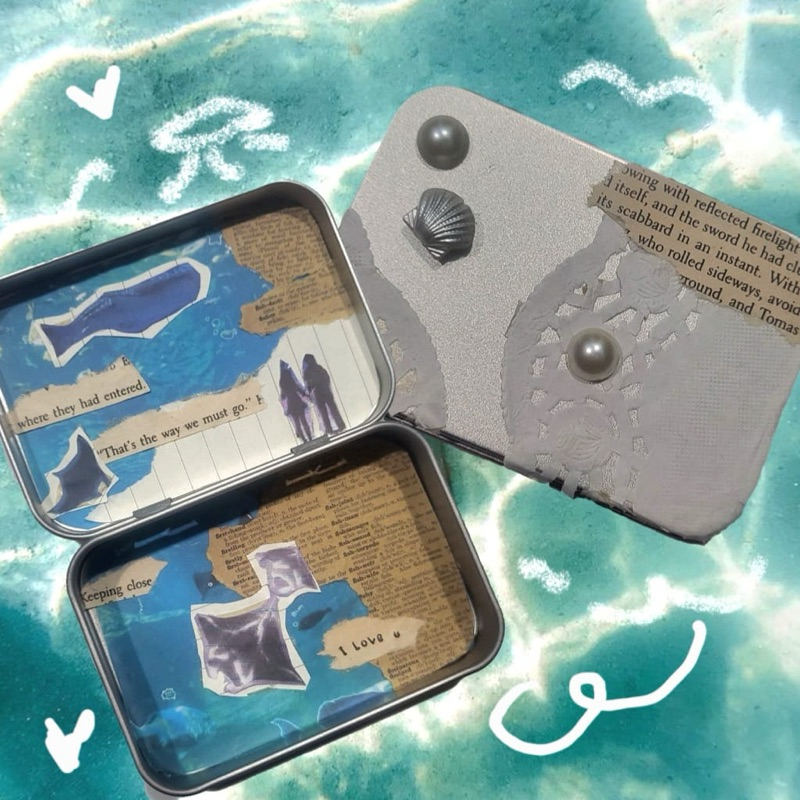 

tin CASE aquarium 8.5x5.8x1.8cm