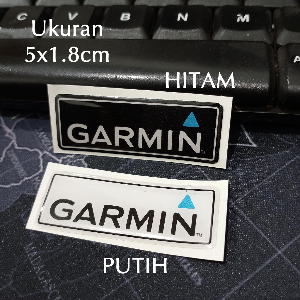 

Sticker Timbul Resin GARMIN Stiker Logo Lycal 3D Kecil Satuan