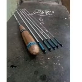 joran casting wader dan ikan kecil