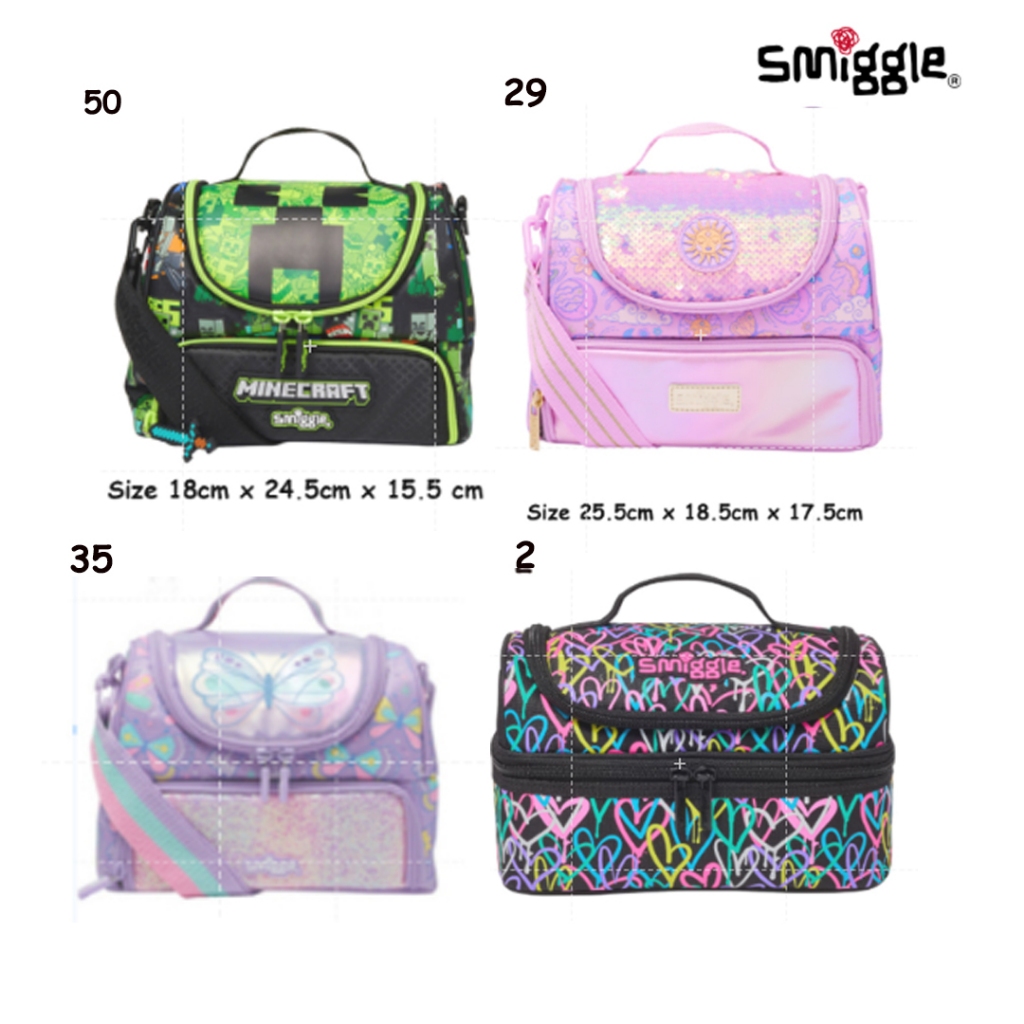 LUNCHBOX SMIGGLE / KOTAK BEKAL SMIGGLE - 100% ORIGINAL