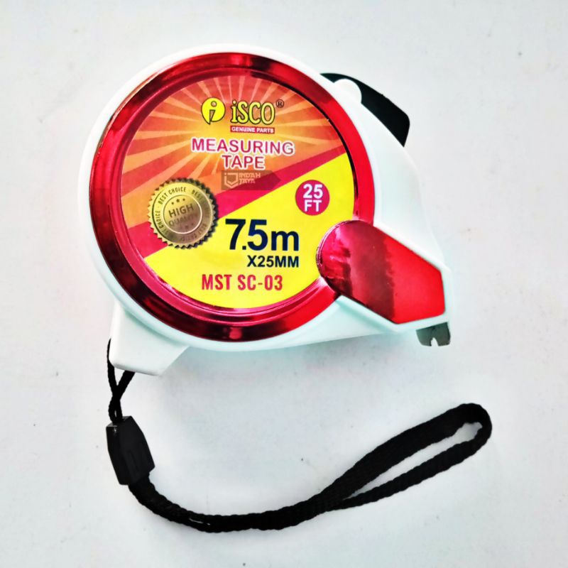 

Meteran Auto Stop Putih 7.5 Meter M Doble Lock Meteran Bagus Kokoh Meteran Saku Bagus ISCO