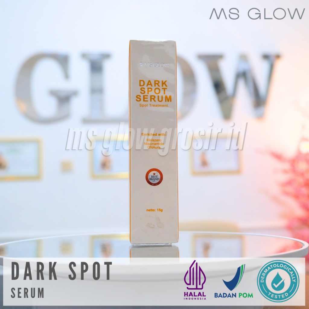 MS Glow Dak Dark Spot Serum Ori Flek Bekas Jerawat Noda Hitam MSGLOW