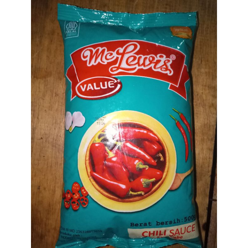 

McLewis Value Berat Bersih:500g Chili Sauce Cubed