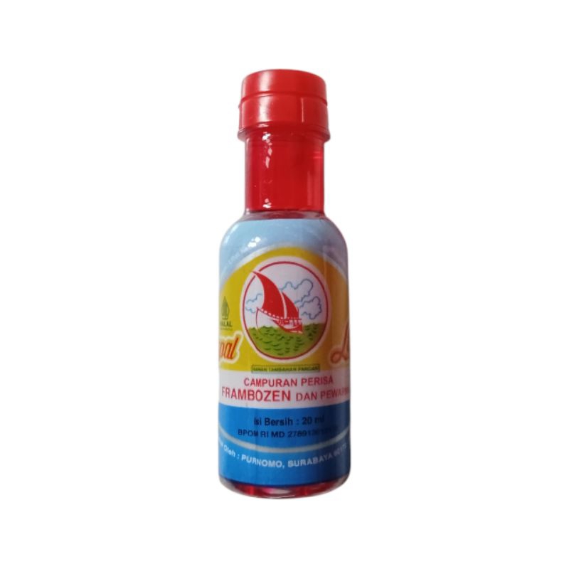 

frambozen dan pewarna cap kapal lajar 20ml