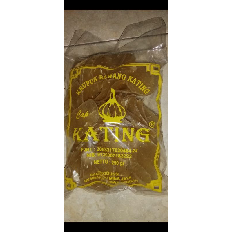 

krupuk bawan cap KATING