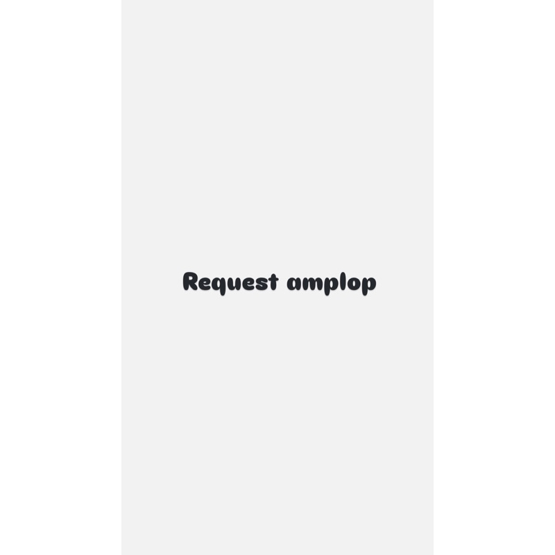 

Amplop Request