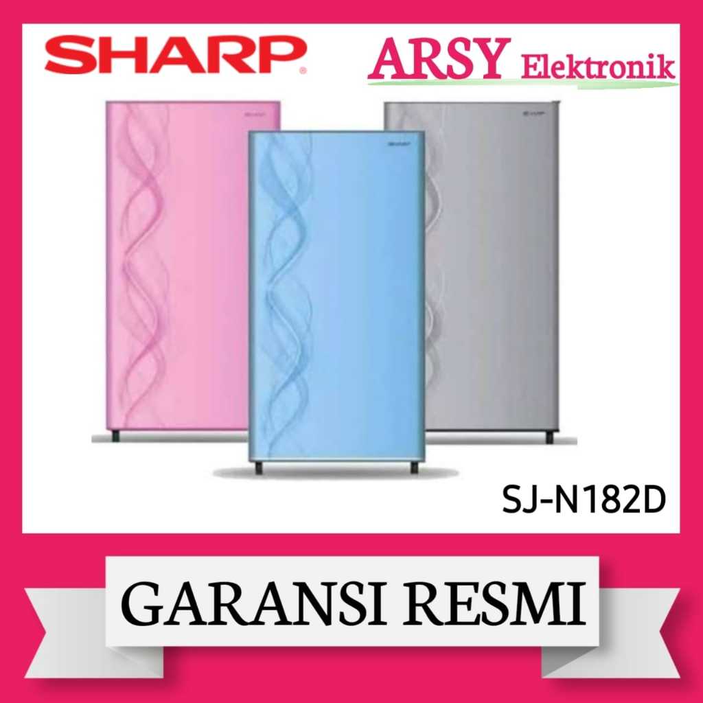 KULKAS SHARP 1PINTU SJ-N182N/SHARP KULKAS 1PINTU SJ-N182N GARANSI RESMI