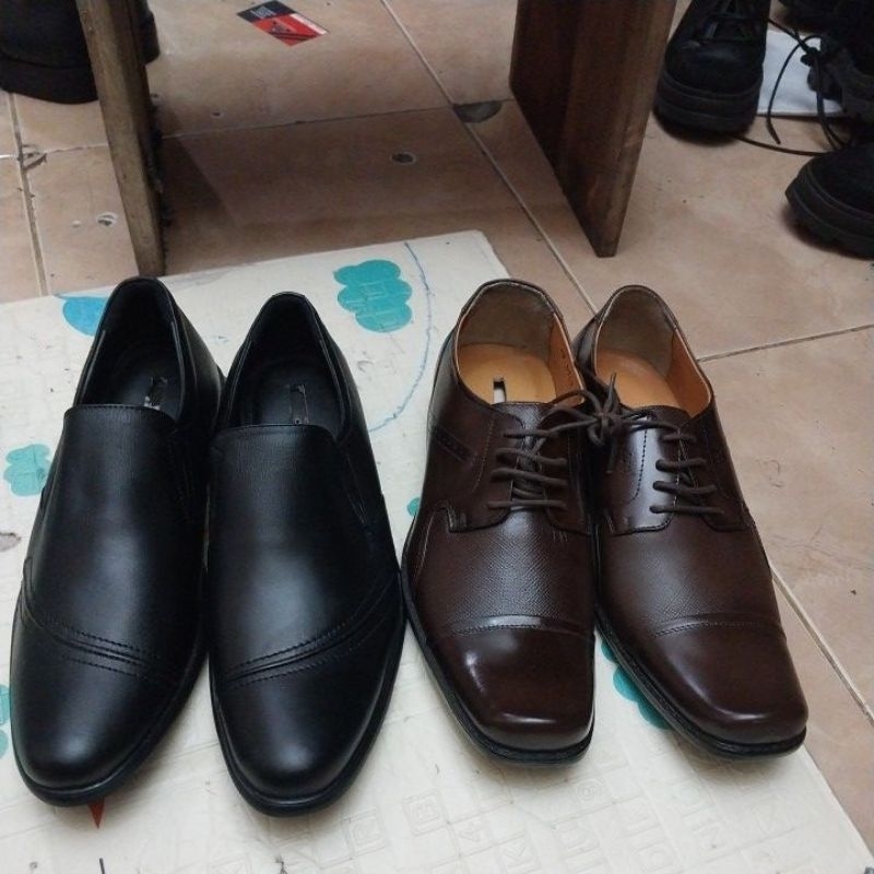 sepatu  kulit bekas orijinal merek buccheri fantafel