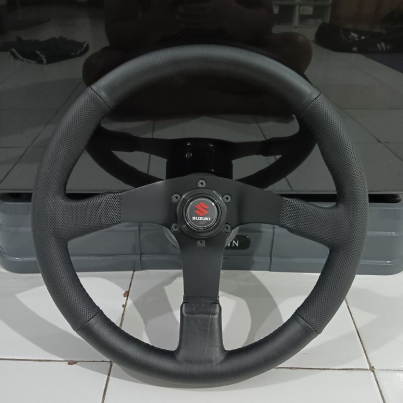 Setir stir mobil racing ukuran besar badak suzuki jimny katana sidekick vitara escudo dll