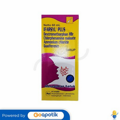 

IFARSYL PLUS SYRUP ISI 60 ML BOTOL