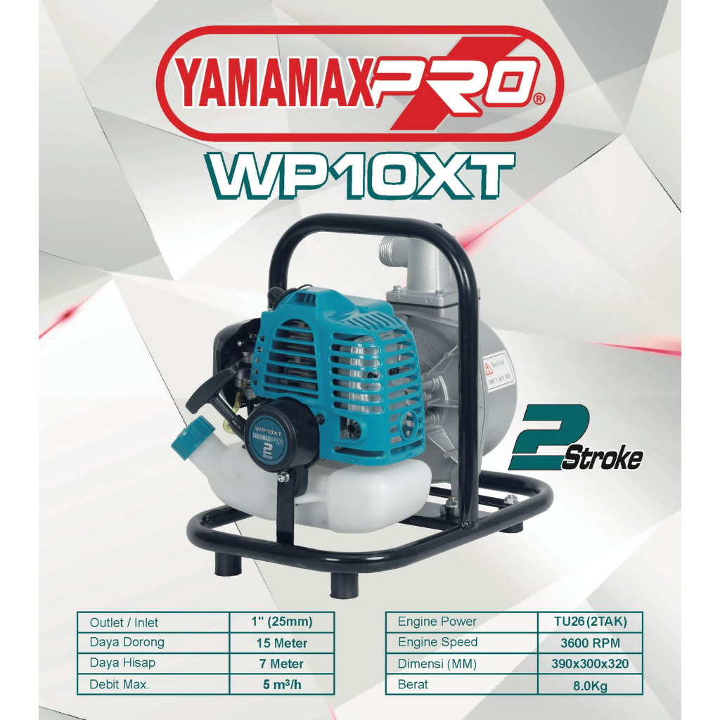 YAMAMAX PRO Pompa Air Sawah Alkon /Pompa Irigasi/Pompa Air Bensin