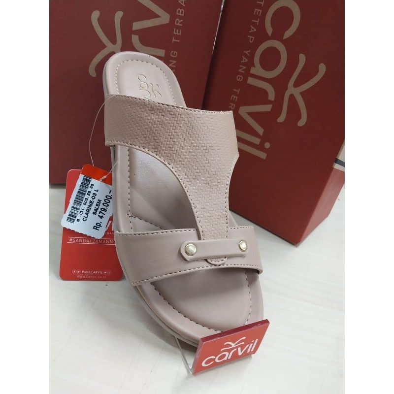 Carvil Sandal Kulit Wanita