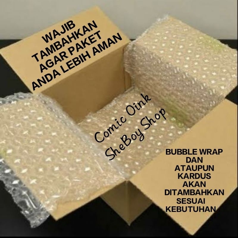 

Extra Packing (WAJIB TAMBAHAN KE ORDERAN)