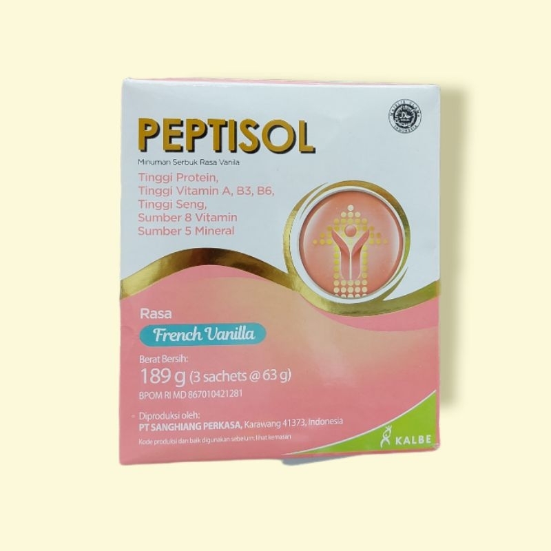 

PEPTISOL 189GR RASA VANILA / COKLAT