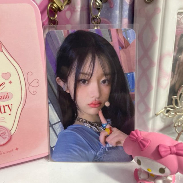 pc illit minju m2 special gift super real me official photocard