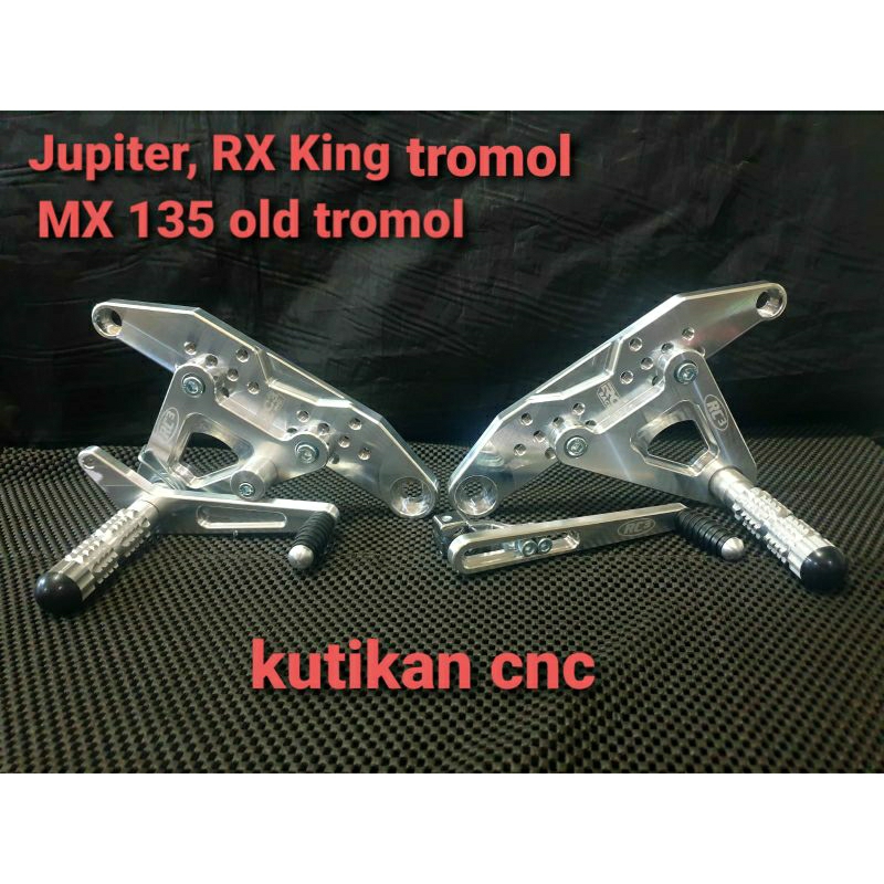 Footstep foot step underbone RC3 tromol universal jupiter z, RX King, MX old, satria 2T
