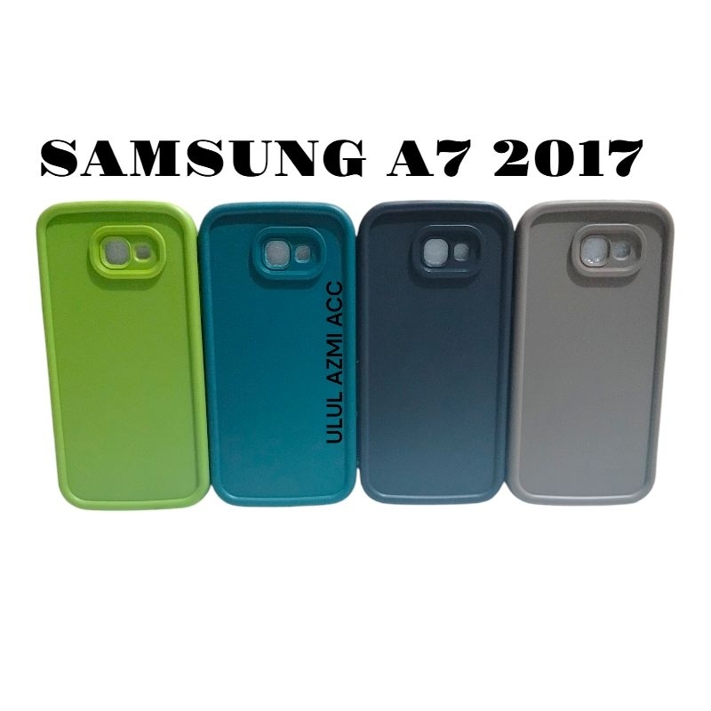 Case Hp Matte Rose Samsung A7 2017 Softcase Pro Kamera