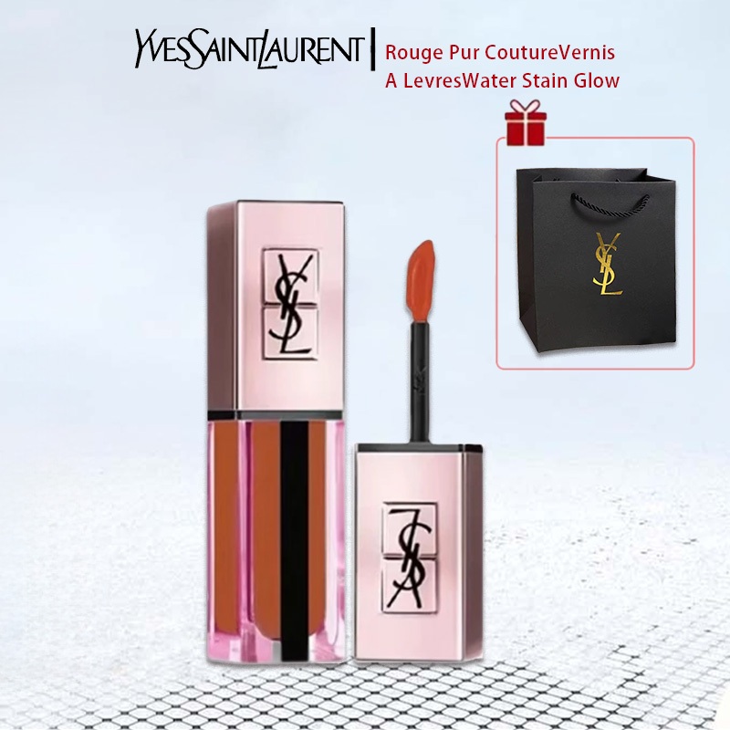 【100%Original】YSL Lip Gloss 5.9ml / Rouge Pur Couture Vernis A Levres Water Stain Glow / Lip Tint / 