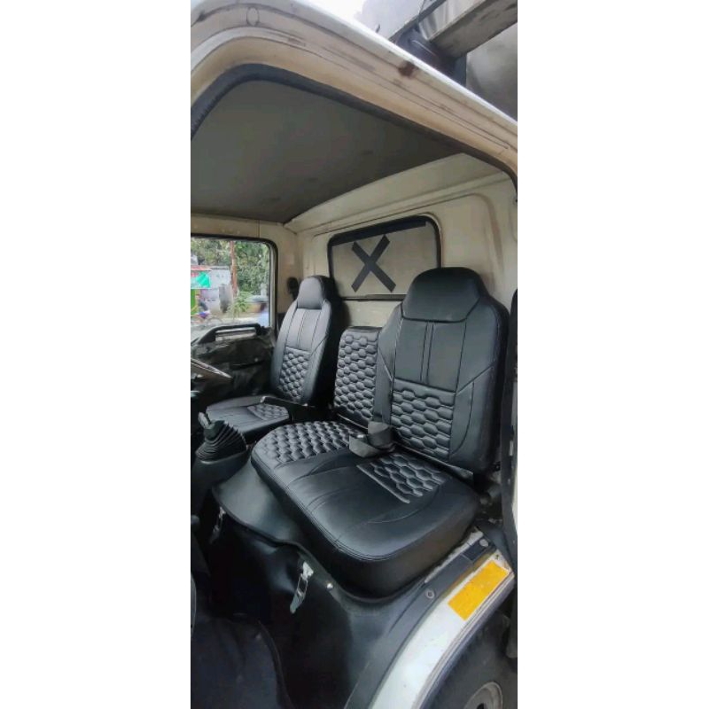 Sarung jok / Cover jok mobil ( Isuzu Elf Traga, Elf Macan) Model variasi motif