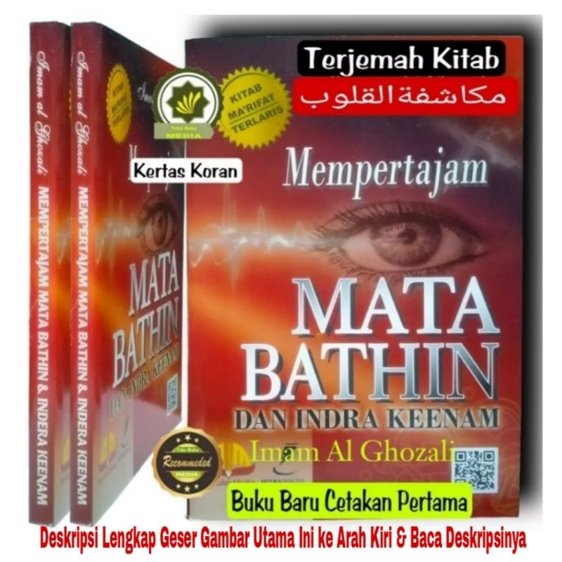 Buku Panduan Tasawwuf Ma'rifat MEMPERTAJAM MATA BATHIN dan I N D R A KEENAM Memperdalam Mata Batin d