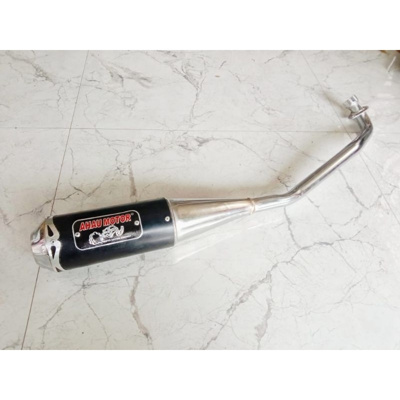 knalpot racing ahau vega shogun supra x125 blade jupiter smash dll