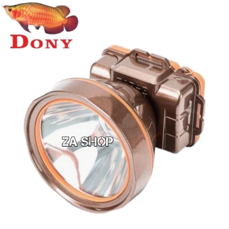 Senter Kepala Cas LED Dony Kl-190 15w Super Terang