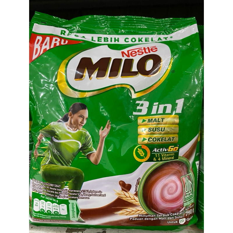 

Nestle Milo 3in1 790gr