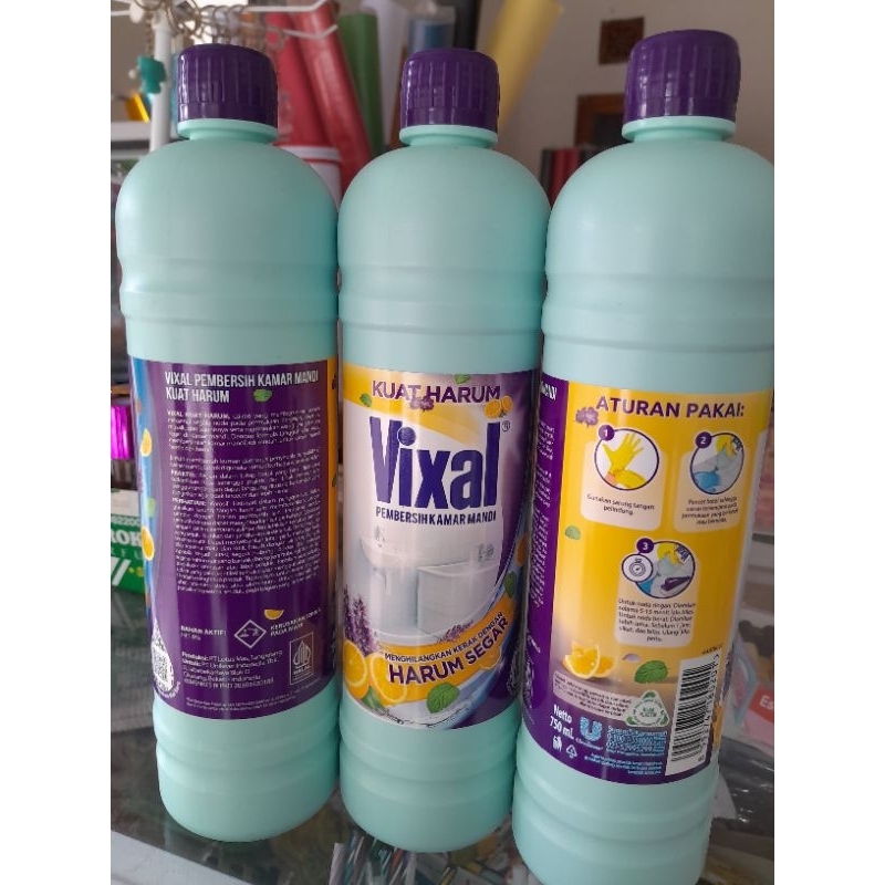 Vixal Pembersih Kamar Mandi Kuat harum 750ml