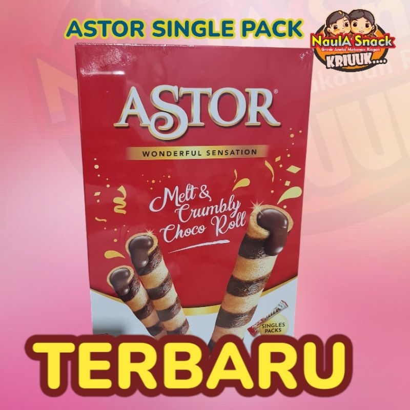 

Astor Wafer Stick Coklat Terbaru isi 16 bungkus