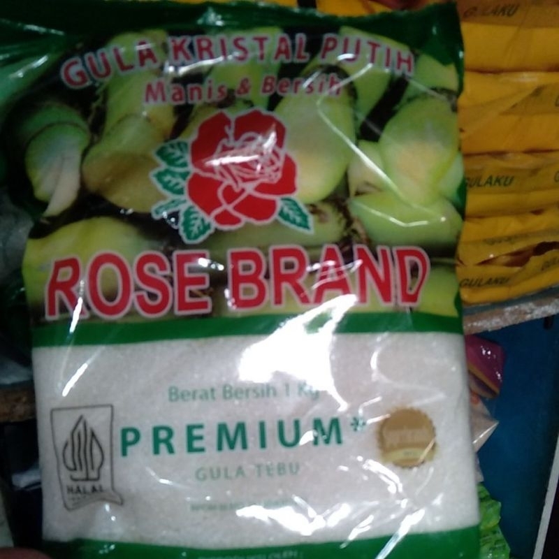 

gula rosebrand hijau 1kg