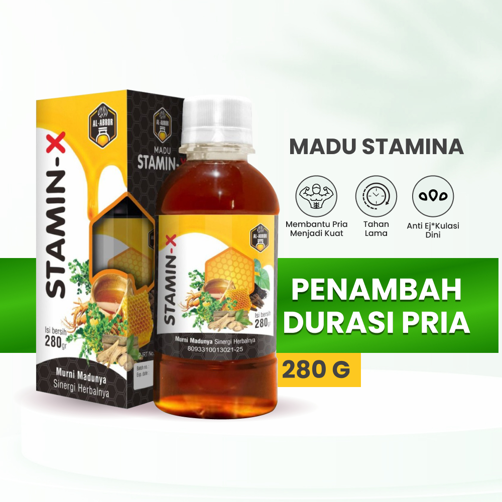 STAMIN X OBAT KUAT STAMINA PRIA TAHAN LAMA KAPSUL JAMU KUAT PR1A BPOM 100% ORIGINAL