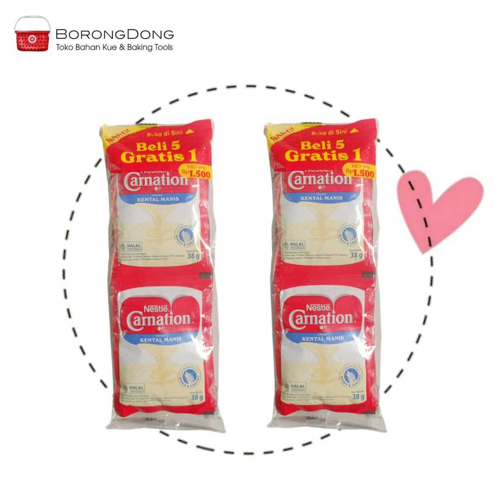 

Carnation Kental Manis Sachet 38gr