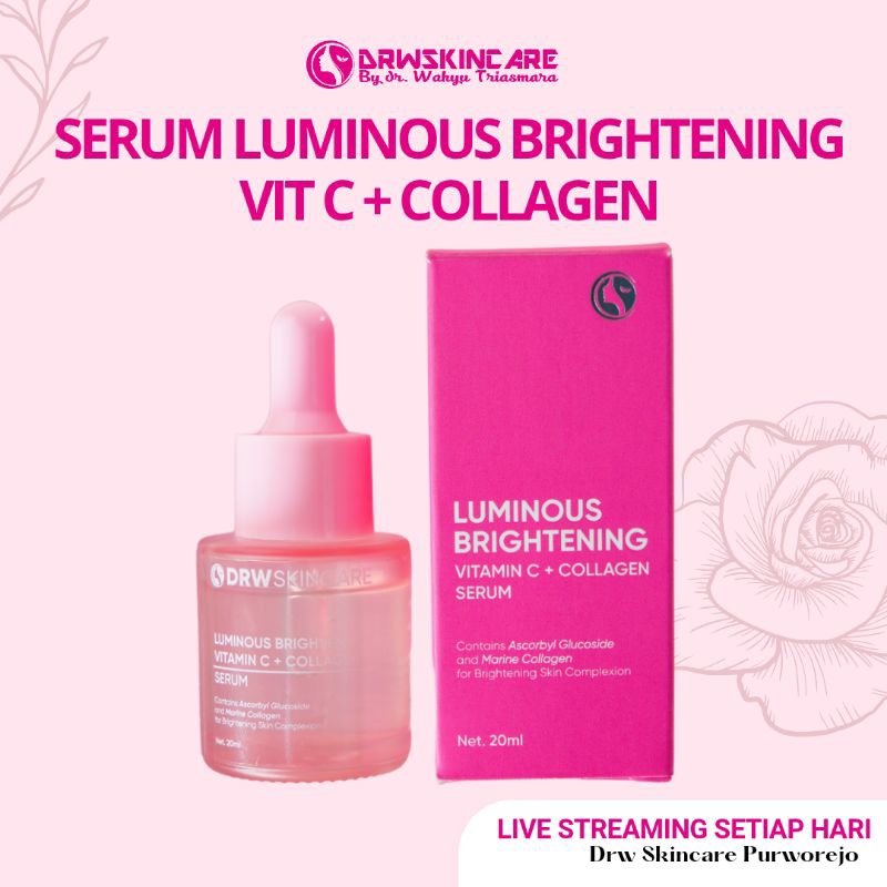 Drw Skincare - Serum Luminous Brightening Vitamin C plus Collagen/ Banjarmasin
