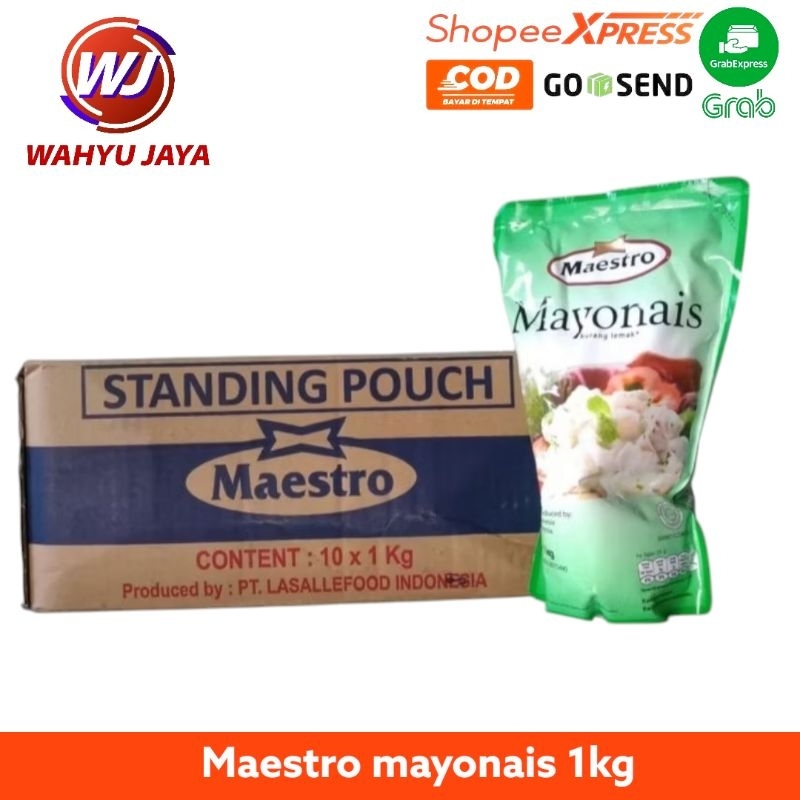 

Maestro mayonais pouch 1kg dus @10