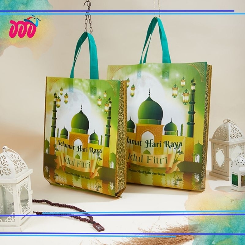 

TAS LEBARAN / GOODIE BAG / TAS PARSEL LEBARAN LAMINASI