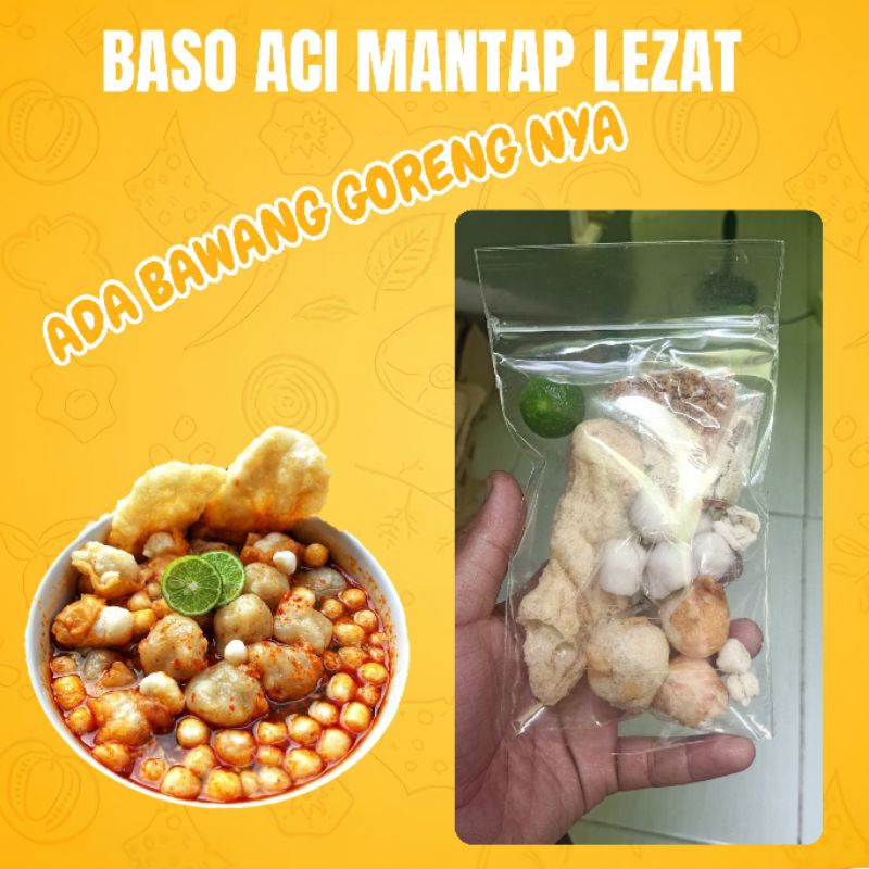 

Baso aci 5 bungkus hemat / baso aci hot jeletot / bakso aci khas bandung / baso Aci / boci