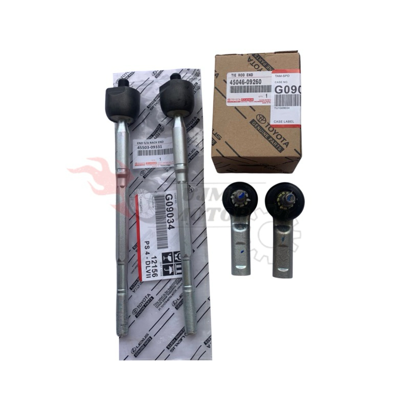 (1 SET) RACK END & TIE ROD END - TOYOTA INNOVA TH 2004-2007