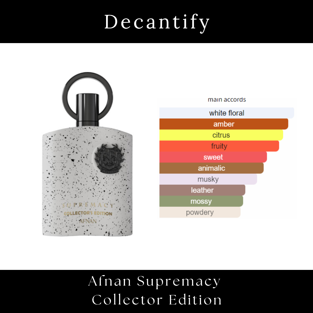 Decant Parfum Afnan Supremacy Collector