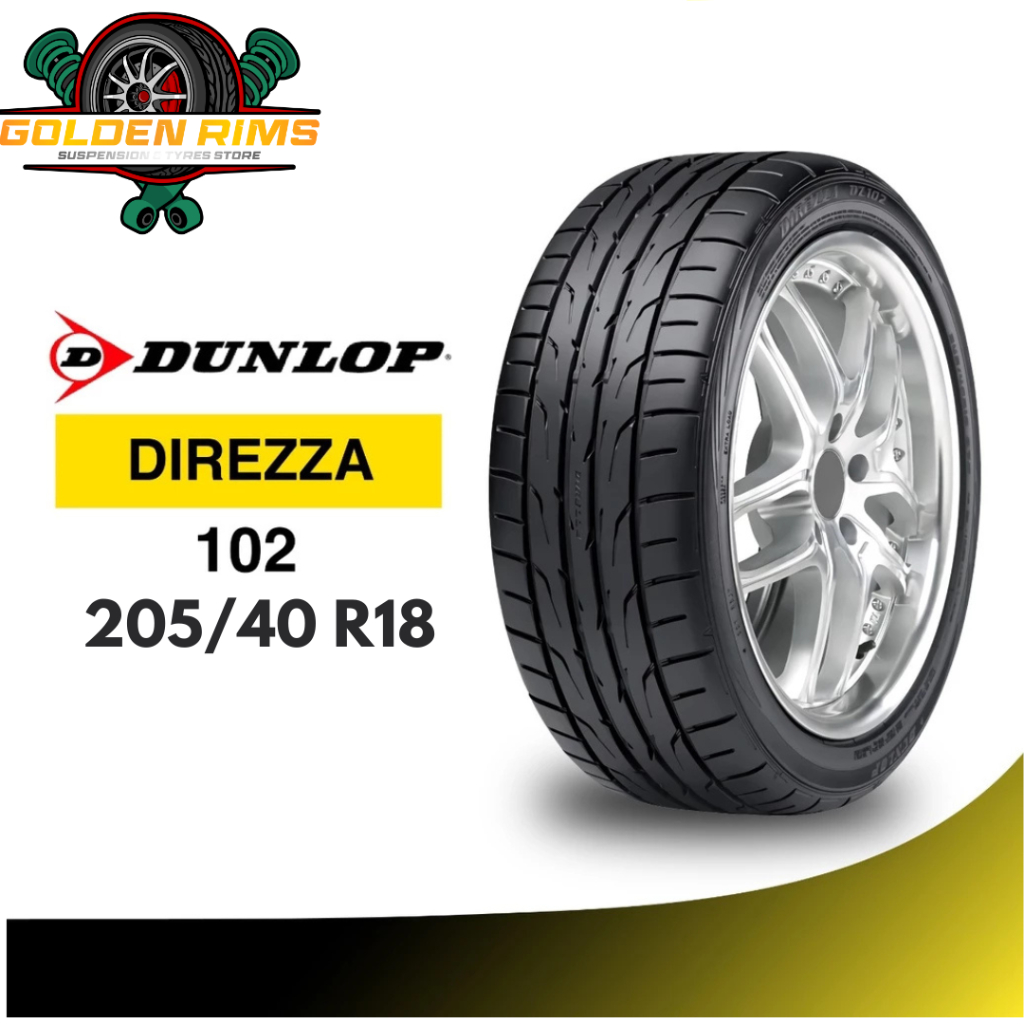 Ban Baru Dunlop Direzza 205/40R18