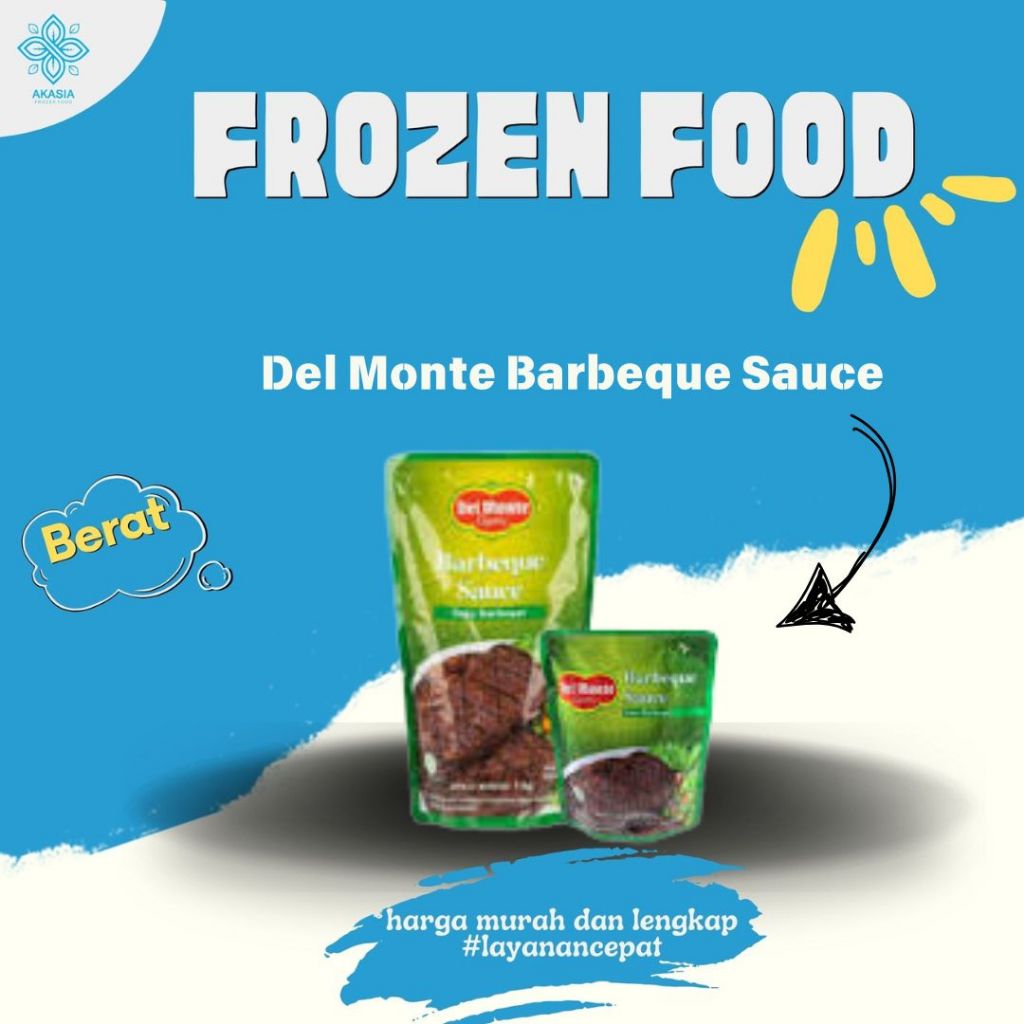 

Delmonte Barbeque Sauce (250gr, 1000gr)