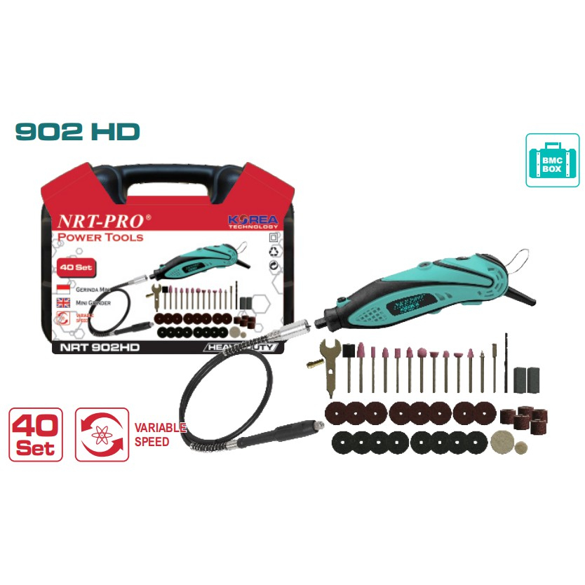 Gerinda Mini Set // Mini Die Grinder 902HD & 903HD Nrt-Pro