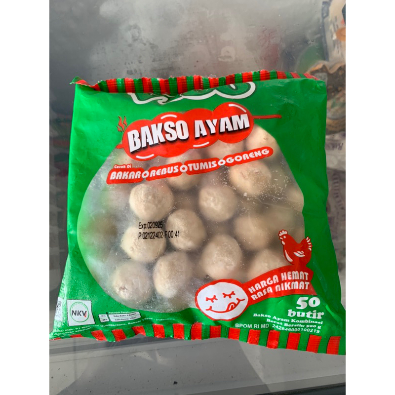 

VIGO BAKSO AYAM ISI 50